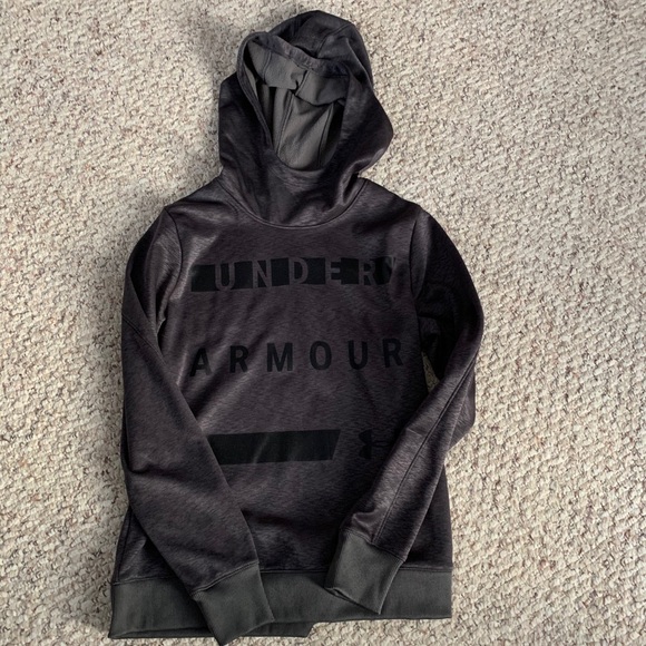 Dark grey Under Armour hoodie - Picture 1 of 2